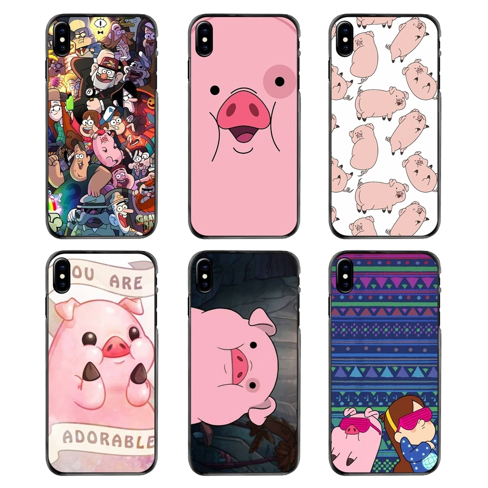 Розовый pato gravity falls Art плакат для huawei P7 P8 P9 P10 Lite Plus 2017 2016 Honor 5C 6 4X 5X Коврики Одежда