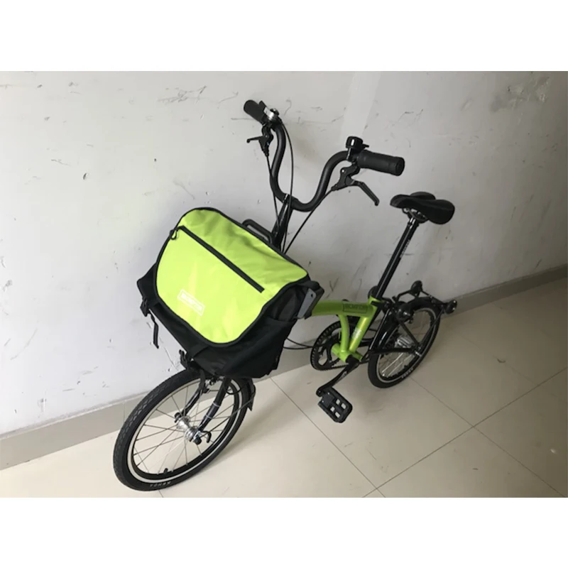 Perfect ACEOFFIX Bike Basket Bag for Brompton Vegetable Basket DuPont Waterproof Fabric S bag for Brompton Bag 7