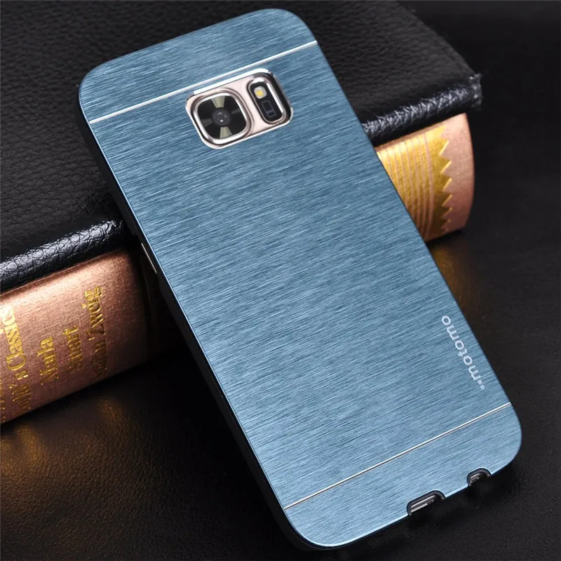 For Samsung Galaxy S7 Case Luxury Motomo Aluminum Metal Hard Case For Samsung Galaxy S6 Edge Case S7 S6 S5 S4 S3 Phone Cases