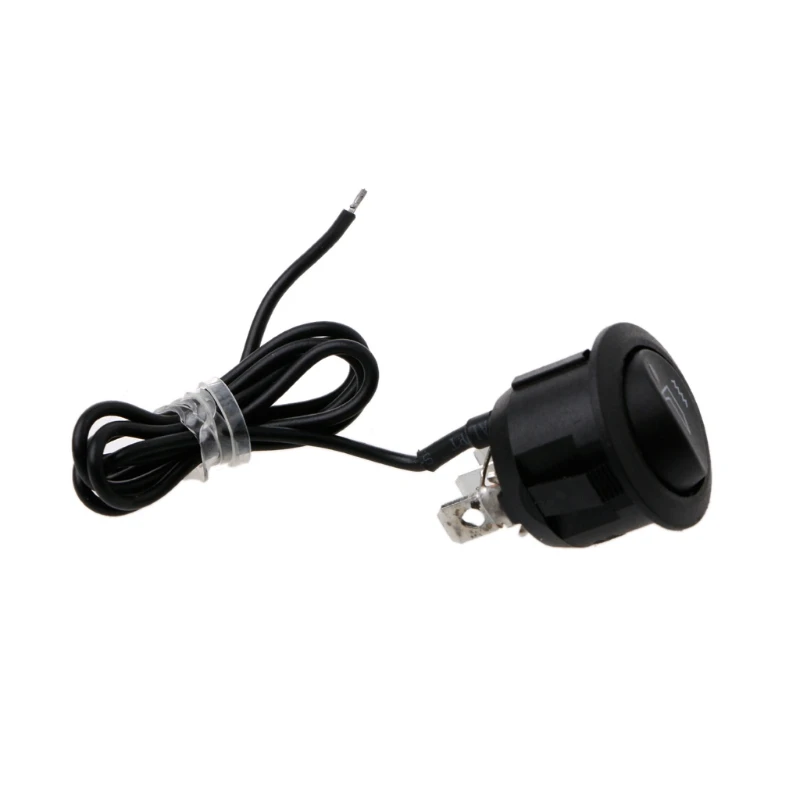 

12V Universal 3 Pins Round Heater Motorcycle Car Seat Rocker Switch Control On/Off Car Kit Switches Interior Auto Parts