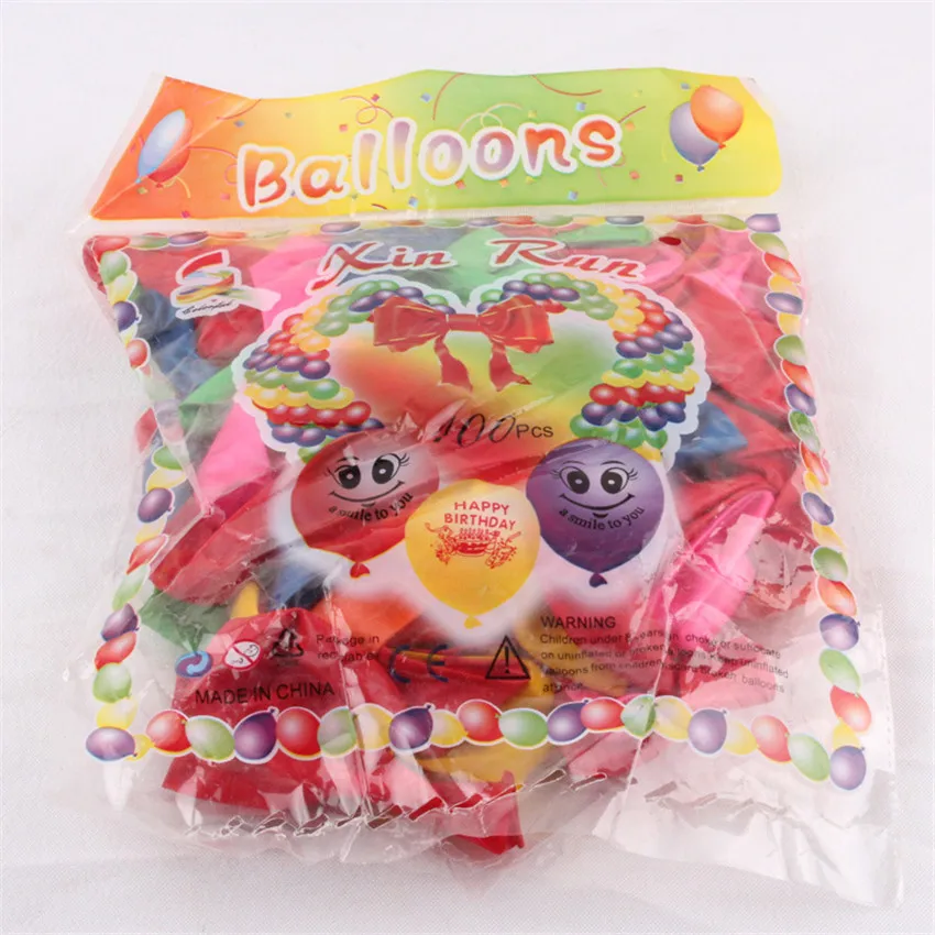 30 шт простые модные латексные шары с днем рождения украшения надувные водушные шары для детей подарок 8z SH032-D-2 - Цвет: SH032-Mixed color