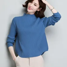 High Waist Short Sweater Women Knitted Sweater Pullover Jumpers 2018 Fall Winter Office Lady Blouse Half Turtleneck Basic Tops High Waist Short Sweater Women Knitted Sweater Pullover Jumpers 2018 Fall Winter Office Lady Blouse Half Turtleneck Basic Tops