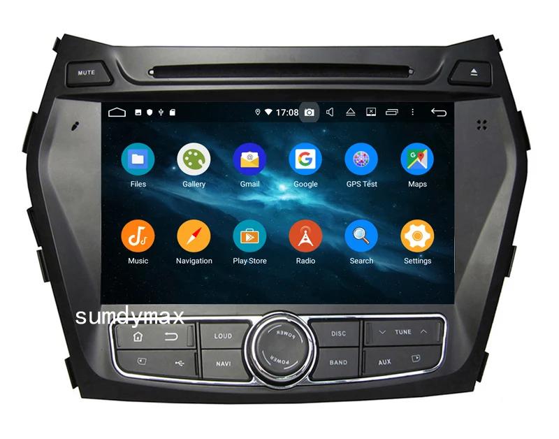 Clearance 4GB RAM Android 9.0 Car DVD GPS Multimedia Player Fit Hyundai IX45 Santa Fe 2012-2014 With WiFi 4G DVR Radio 8