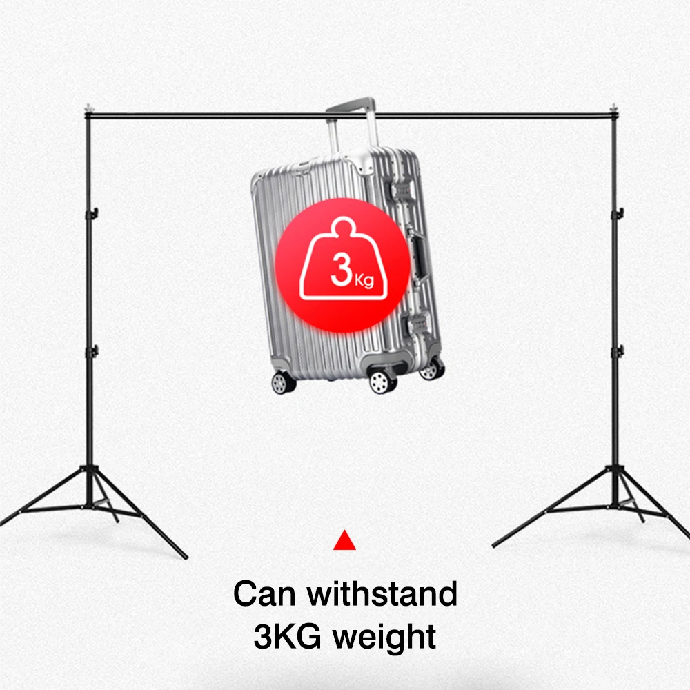 Allenjoy 2X2M/6 5 * 6.5ft фото Фон Стенд Комплект фоновая система поддержки для видео студия