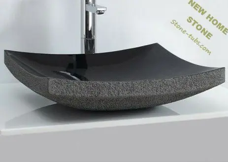 Modern Bathroom Vanity Granite Sink Rectangular Vessel Bath Design Modern Bathroom Vanity Granite Sink