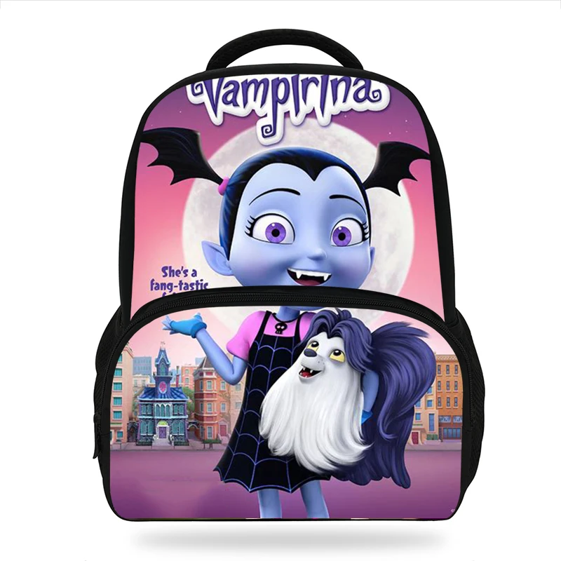 KOLLEGG высокое качество прохладный рюкзак 3D печать мультфильм Vampirina школьный рюкзак для мальчиков и обувь для девочек детей основной