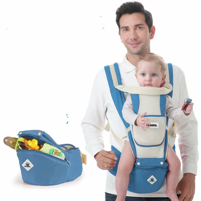 

Breathable Baby Carrier Newborn Prevention O-Leg Portable Loading Bear 36Kg Ergonomic Carrier Sweat-Absorbent Waist Stool