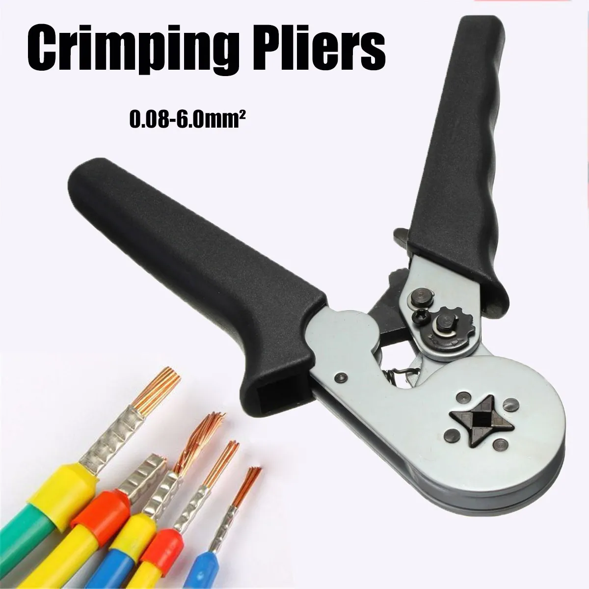 

High Quality WG24-10 Self-Adjustable Terminal Crimping Tool Wire Cord Crimper Plier 0.08-6mm2