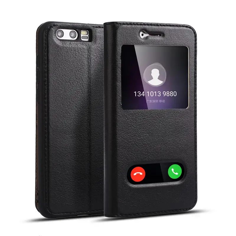 bilder für Fenster Ansicht Echtes Leder-kasten Für Huawei Honor 9 Magnetische Schutzhülle Coques Für Huawei Honor 9 Flip Fall Fundas bilder für Fenster Ansicht Echtes Leder-kasten Für Huawei Honor 9 Magnetische Schutzhülle Coques Für Huawei Honor 9 Flip Fall Fundas