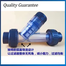 6 шт. ПВХ коррозионно-стойкие фильтр DN15 Y Тип фильтры