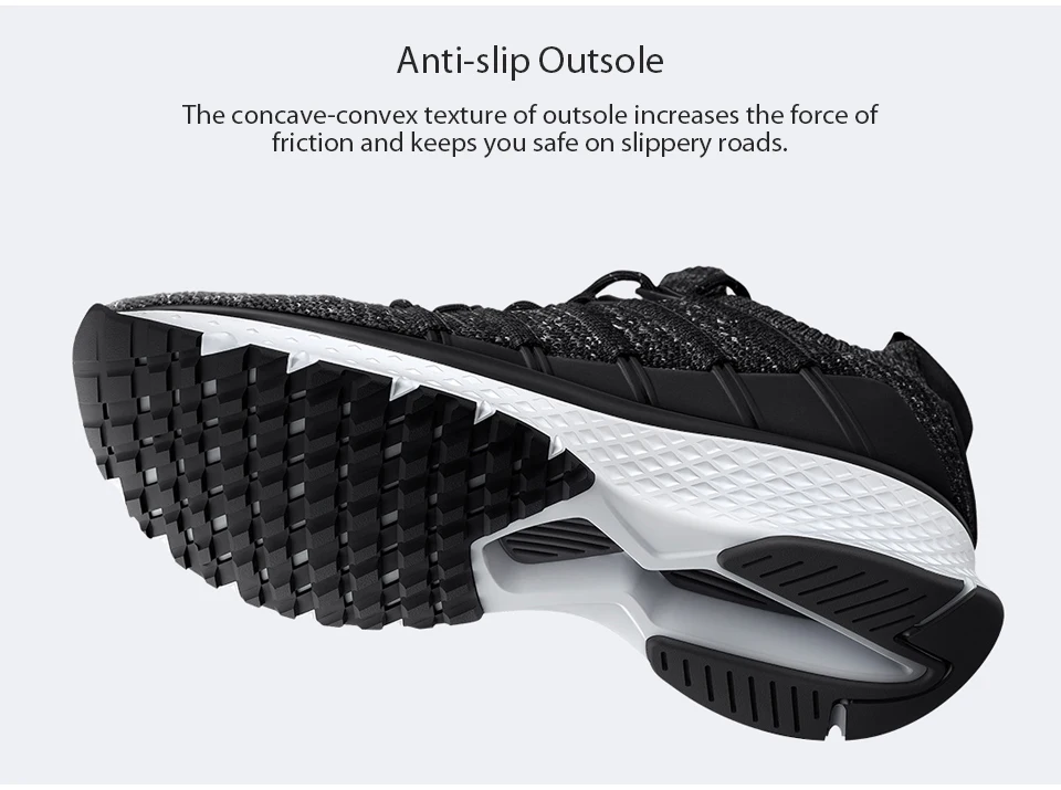 Xiaomi Mijia Sports Man ShoesSneaker 2 Uni-Moulding Techinique New Fishbone Lock System Elastic Knitting Vamp Sports (5)