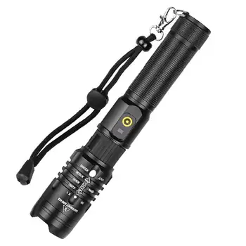

Outdoor Mountaineering 3 Mode Camping Lighting Equipment Telescopic Zoom Ultra Bright LED Flashlight Portable for Camping