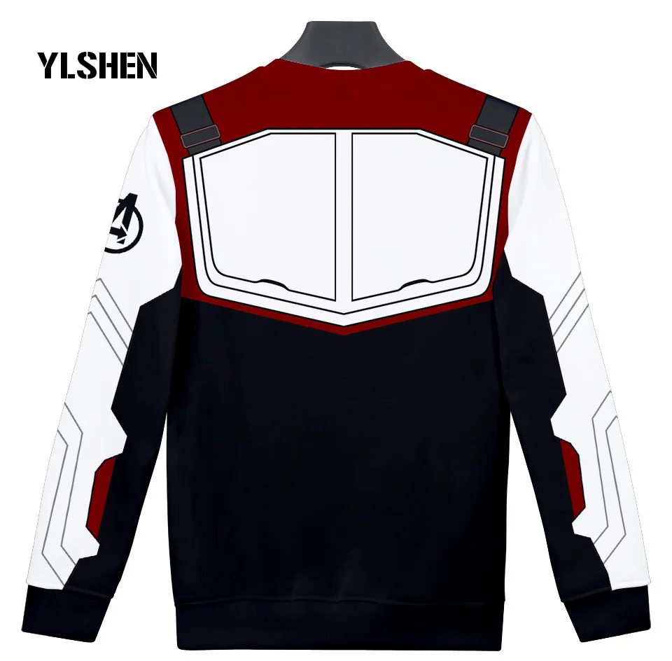 Avengers Endgame Jacket Avengers 4 Hoodies Cosplay Costume 3D Print Sweatershirt 2019 Final Battle Quantum Warfare Clothes Kids