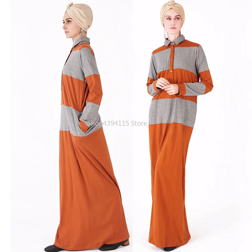Повседневный кафтан abaya Дубай мусульманский хиджаб платье Абая для женщин Jilbab