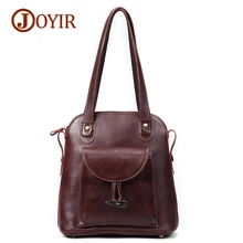 JOYIR Women's Backpack Genuine Leather Vintage School bags for Teenagers Girls Female Backpacks Women Travel Backpack Bags 3011 JOYIR Women's Backpack Genuine Leather Vintage School bags for Teenagers Girls Female Backpacks Women Travel Backpack Bags 3011