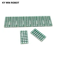 10pcs/LOT 0805 0603 0402 SMT turn DIP Capacitor Resistor LED IC adapter Socket PCB - Image 4