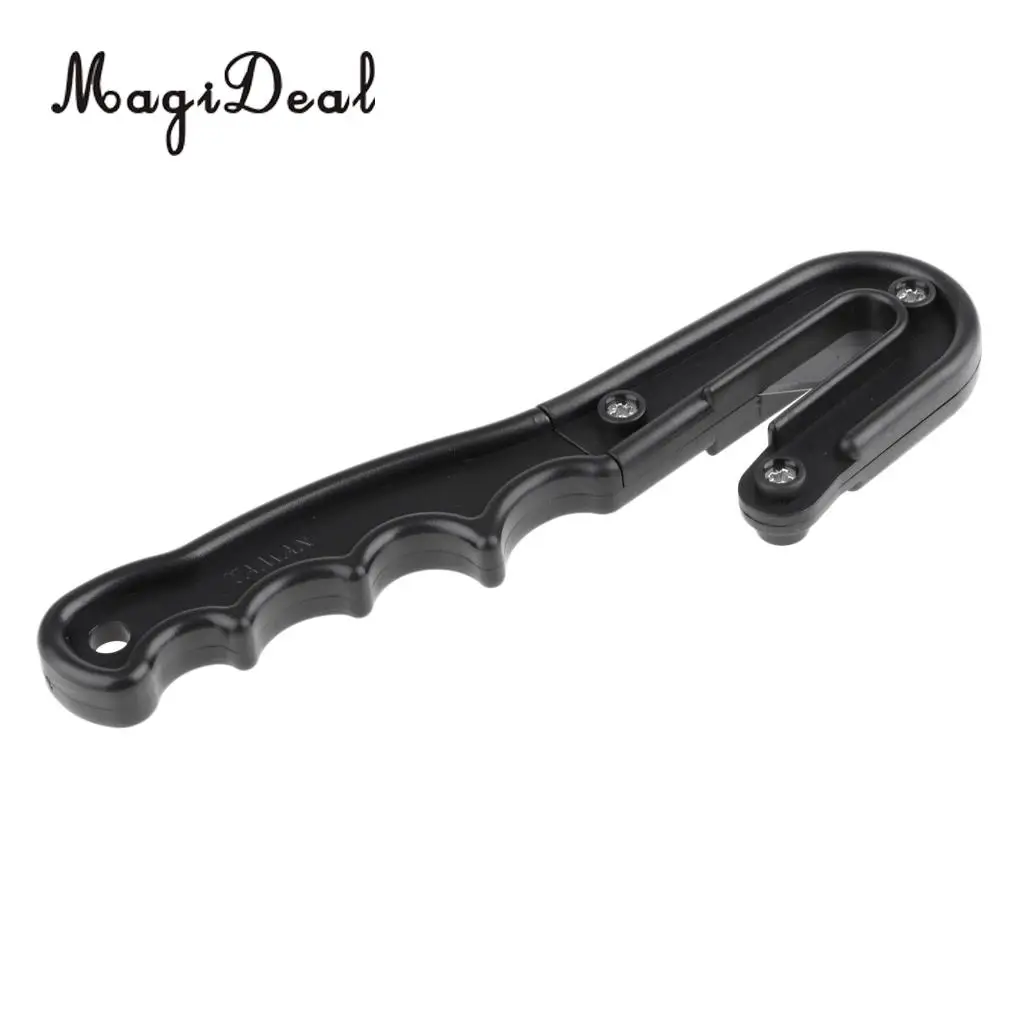 

MagiDeal Heavy Duty Safety Line Cutter Scuba Dive Diving Snorkeling Knife Surf Cutting Tool