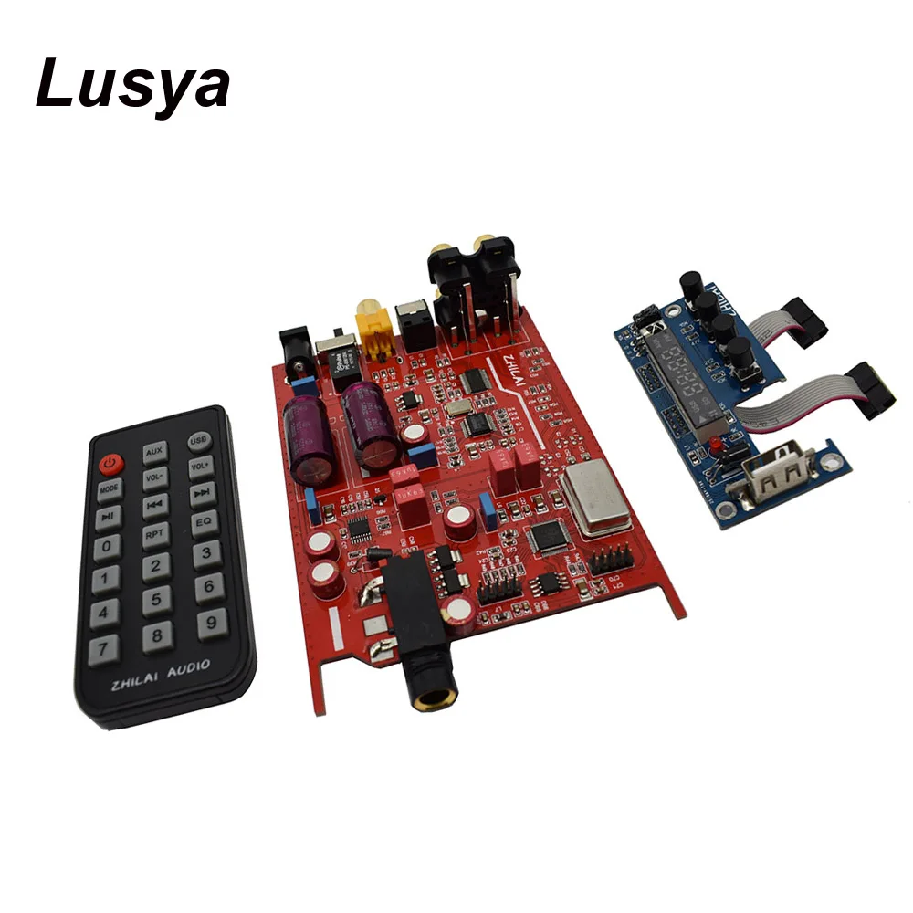 

SP3306AL Lossless Music APE Player Board HiFi Fever Decoder DAC Fiber Coaxial Digital Analog Output