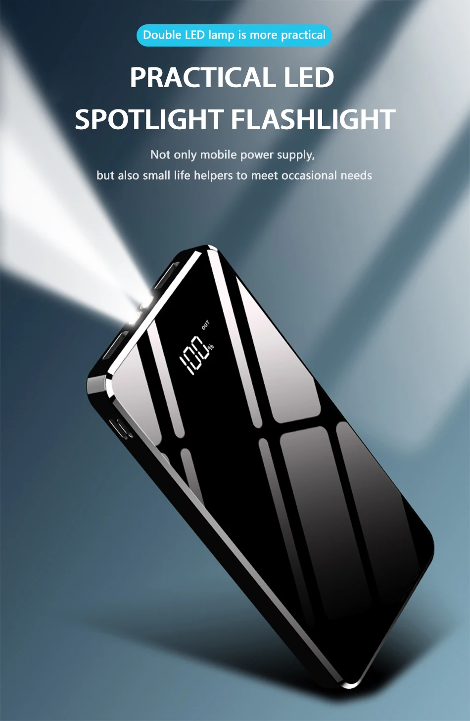 NOHON 10000 мАч двойной USB внешний аккумулятор для iPhone LG Android цифровой дисплей благородный внешний аккумулятор зарядное устройство для телефона с светодиодный подсветкой