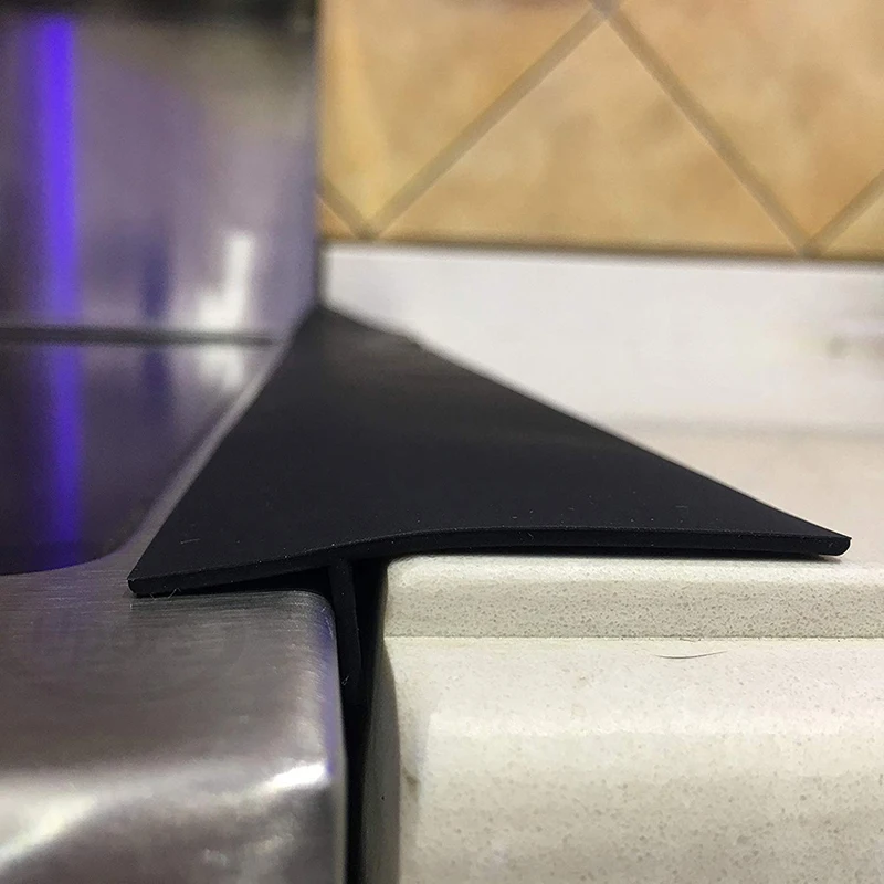 UPORS 1 шт. 21 дюймов покрытие для плиты жаропрочный силикон крышка широкий и длинный зазор наполнитель легко чистить кухня газовое покрытие для плиты для духовки