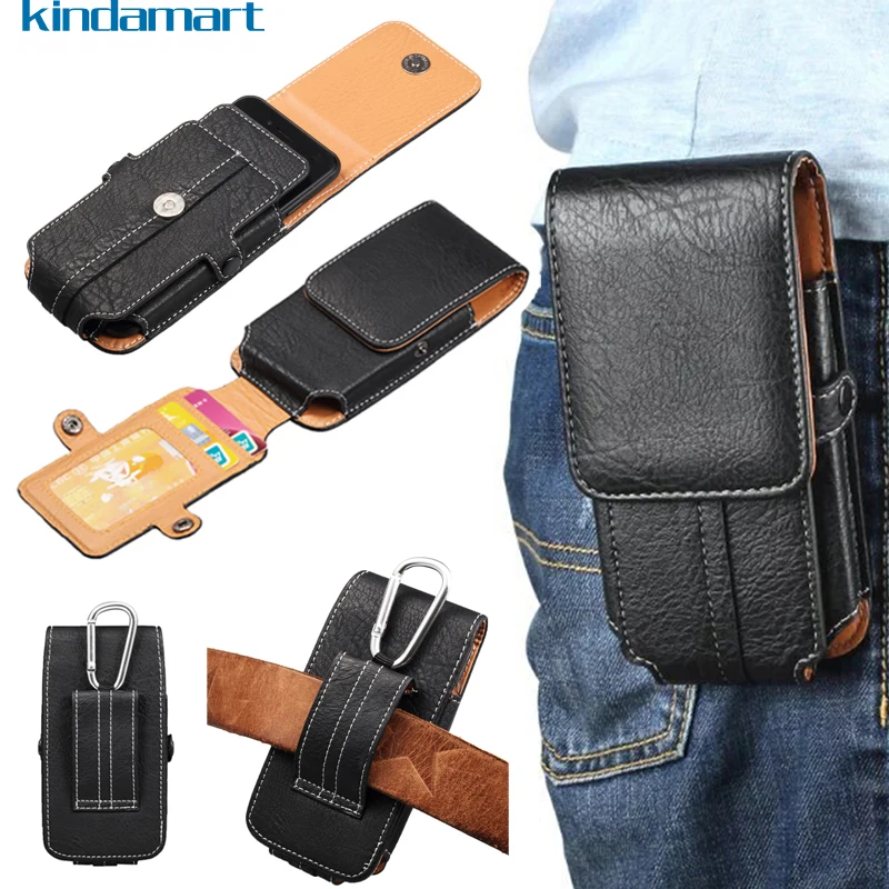 For iPhone X Case Utility Belt Clip Waist Bags Card Holder