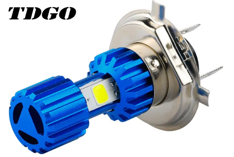 

H4 Bulbs LED Headlight 30W 2400LM BA20D 6000K Super Bright Motorcycle Accessories All In One Lamp Scooter Headlights High Life