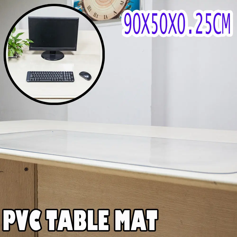 Buy Plastic Transparency Table Mat For Computer Desk
