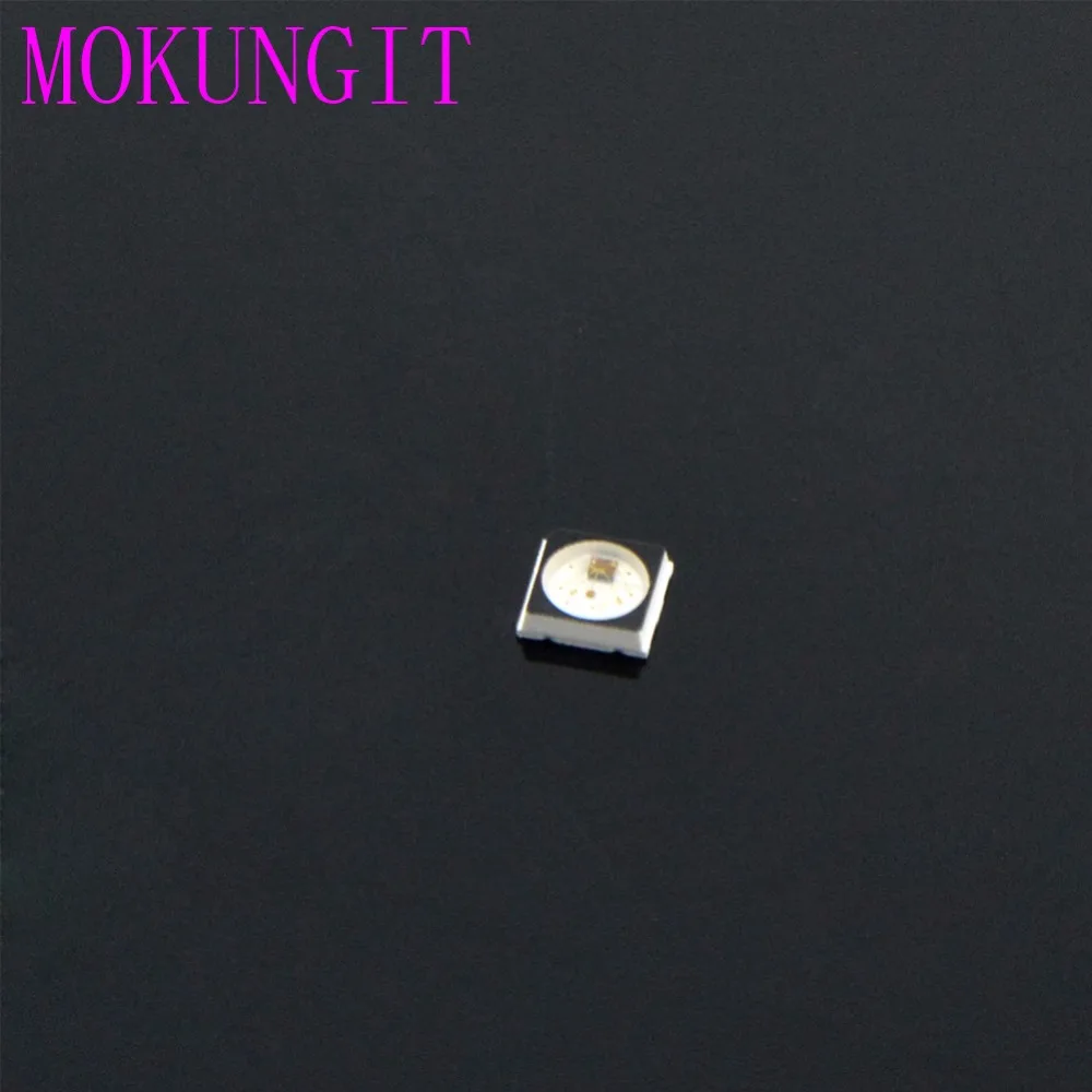 10 1000 шт. SK6812 WS2812B IC Bulit in 5050 3535 RGB SMD адресуемый светодиодный чип Пиксельная