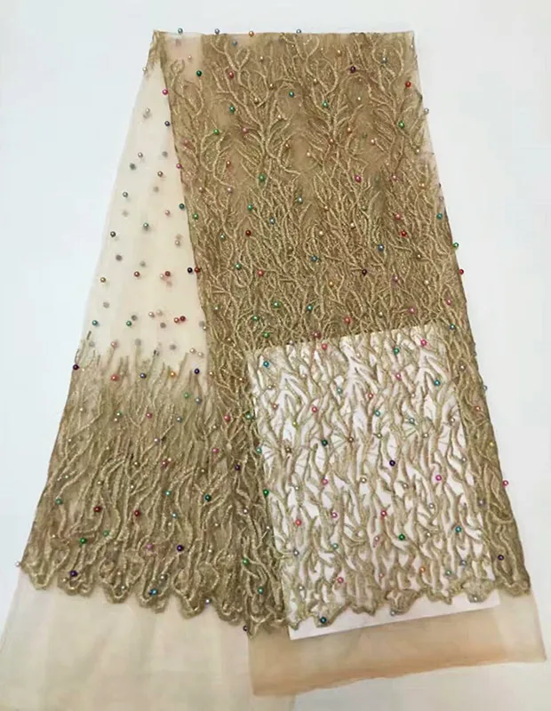 DP136-Pure-color-beaded-African-net-lace-fabric-for-wedding-dress-free-shipping (2)