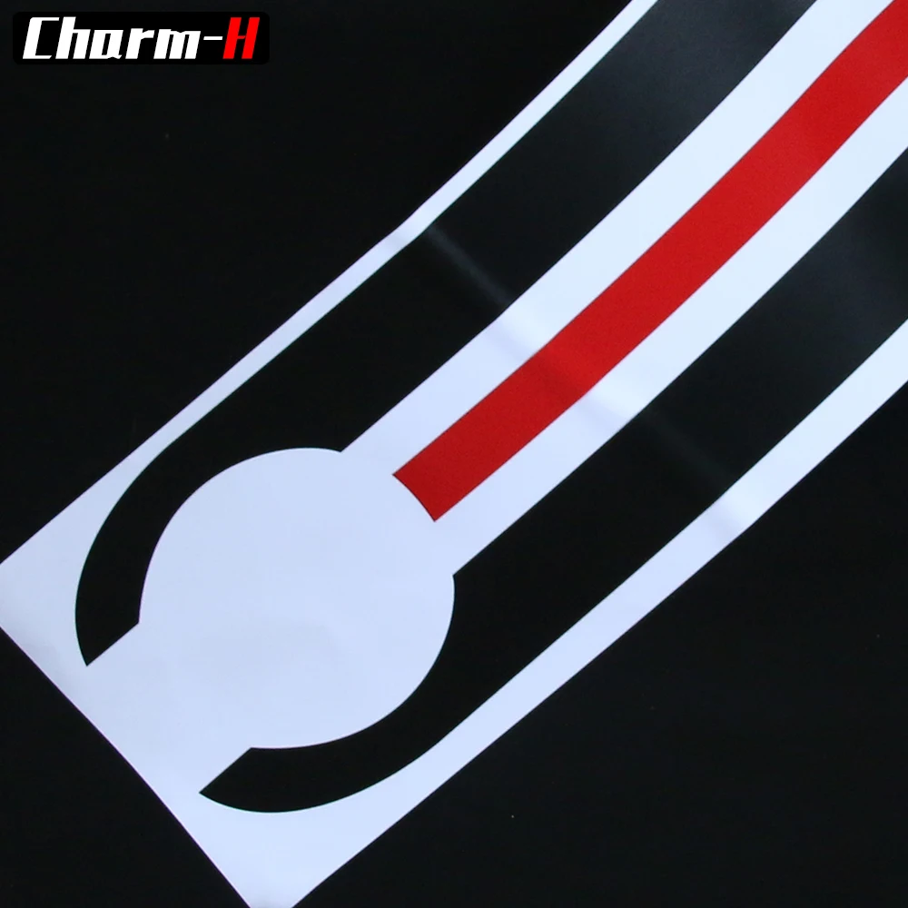 Car Hood Bonnet Racing Stripes Lines Vinyl Decals Garland Stickers for BMW 3 5 Series F30 F31 320i 316i F10 F11 520i