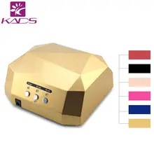 KADS UV Lamp LED Nail Lamp Nail Dryer Diamond Shaped 36W Long LIife LED CCFL Curing Nail Tools for UV Gel Nail Polish Art Tools