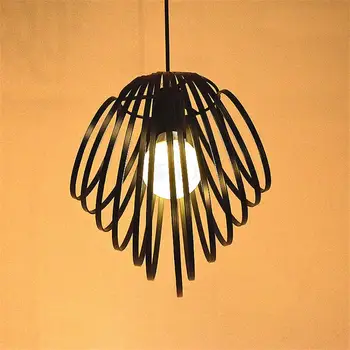 

Retro Creative Shell Iron Lamp Pendant Light E27