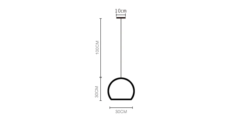 Современные подвесные светильники Horsten в скандинавском стиле, простые подвесные светильники для столовой, спальни, ресторана, подвеска с полым шариком, освещение