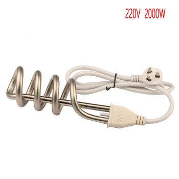 安い ホット販売、 303 電熱管自動サーモスタット、らせん形浸漬電気ヒーター自動カットアウト 2000 ワット 220 V