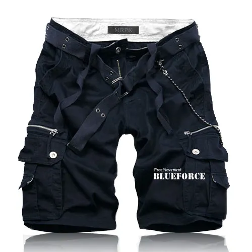 2015 summer New Fashion mens cargo shorts casual shorts male loose