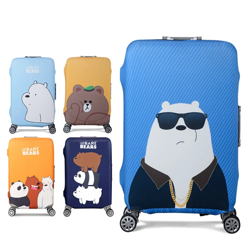 

Elastic Luggage Protective Cover For 19-32 Inch Trolley Suitcase Protect Dust Bag Case Child Cartoon Cover Travel Accessories