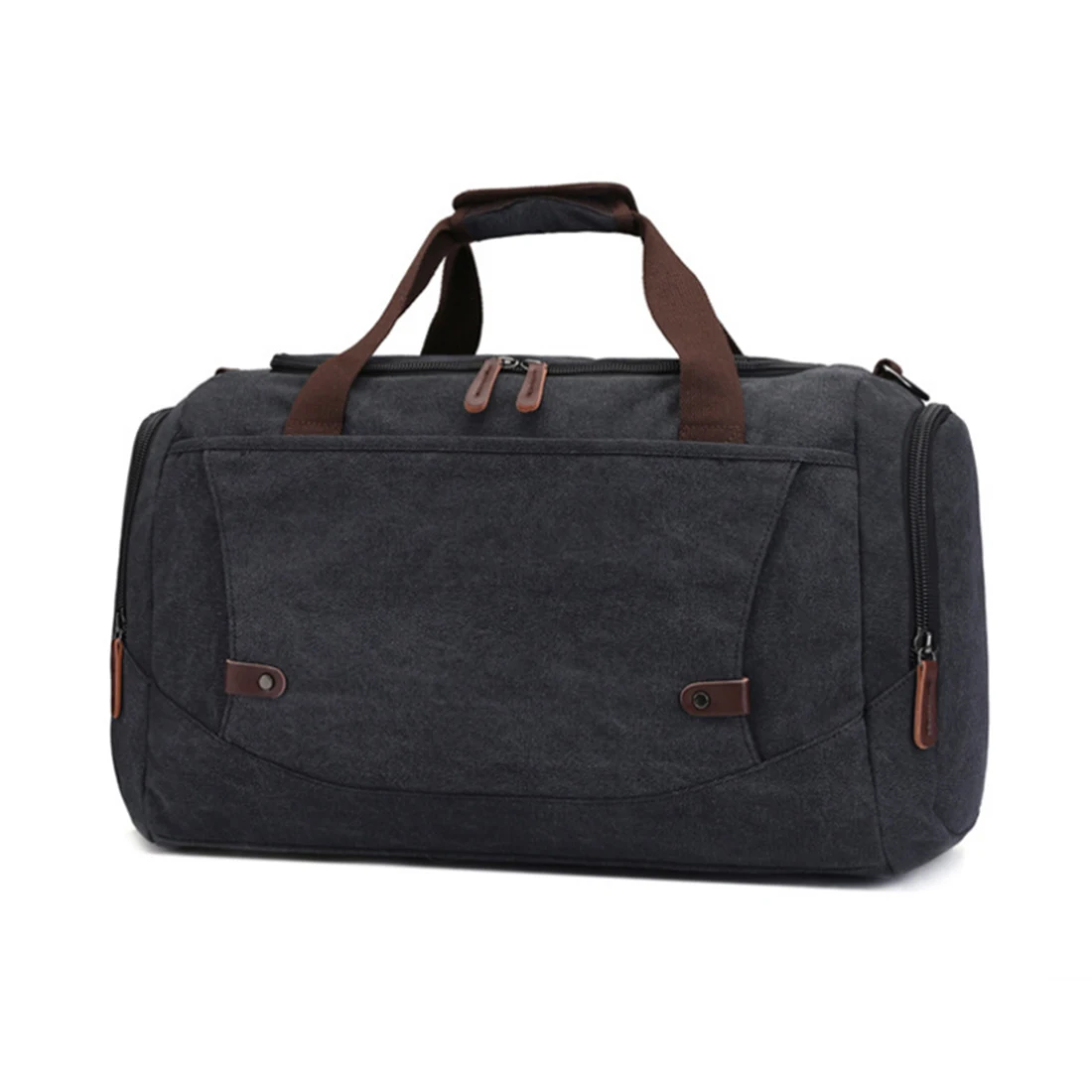 

Men's Bag Male Travel Bags With Big Capacity Canvas Handbag Travelling Luggage Single-Shoulder Bag Black For Men Teenager Hot