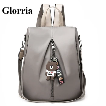 

Glorria Luxury Oxford Backpack Women Bag Designer Tassel Backpacks Teenager Girls Large School Bag Female Anti Theft Mochila Sac