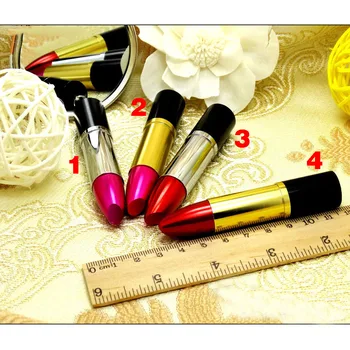 

crystal Lipstick model USB Flash Drive 4GB 8GB 16GB 32GB precious stone pen drive gift stick