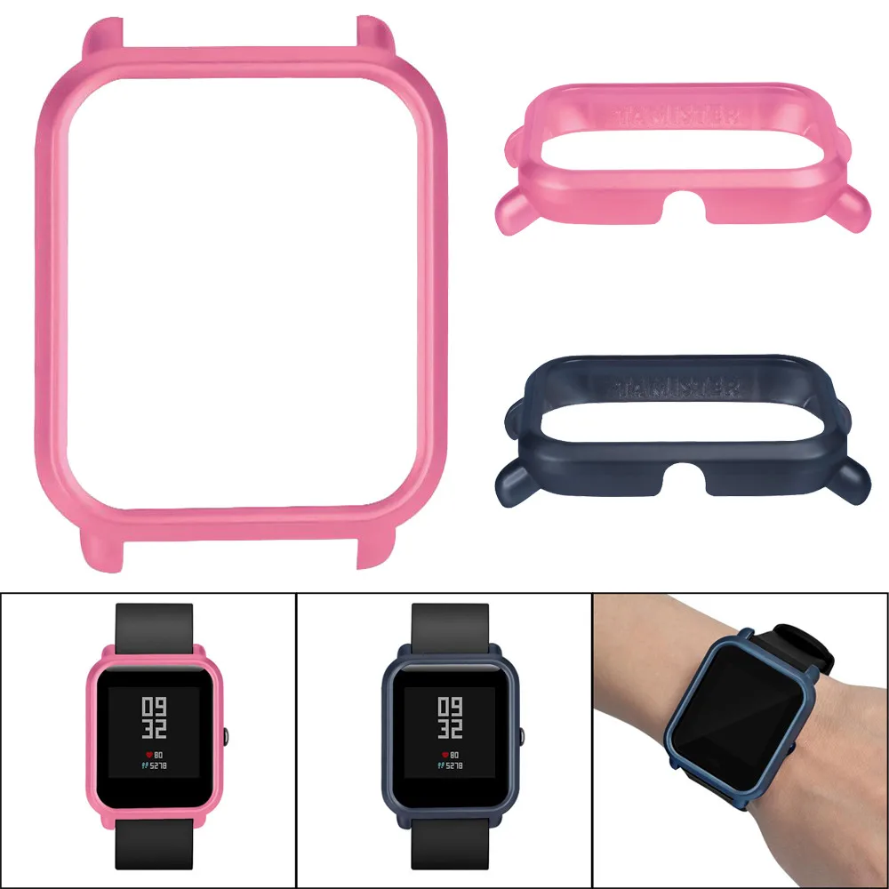 

Fashion PC Case Cover Protect Shell For Xiaomi Huami Amazfit Bip Youth Watch SmartWatch Watachband Sporting Goods Accessories