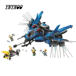 Ynynoo Бела 10721 912 шт. новый ниндзя Lightning струи Building Block игрушечные лошадки кирпич Рождественский подарок для детей Совместимость с 70614