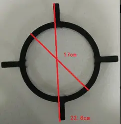 Варочная панель части газа горелки железная полка для кухонной утвари 17 см