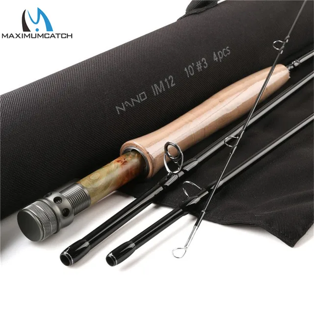 Best Offers Maximumcatch NANO Nymph 10FT 3/4wt Fly Fishing Rod IM12 Graphite Carbon Fiber Fast Action Fly Rod with Cordura Tube Best Offers Maximumcatch NANO Nymph 10FT 3/4wt Fly Fishing Rod IM12 Graphite Carbon Fiber Fast Action Fly Rod with Cordura Tube
