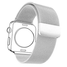 1:1 D’origine Bracelets Pour Applewatch 2 Hommes/Femmes Milanese Boucle Bande Bracelet En Acier Inoxydable 316L et Montre Étui de protection APB1757