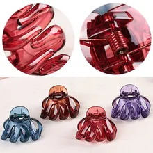 5 цветов корейский стиль женские Волосы Коготь Акриловые зажимы для волос заколка зажим кронштейн украшения булавки аксессуары для волос