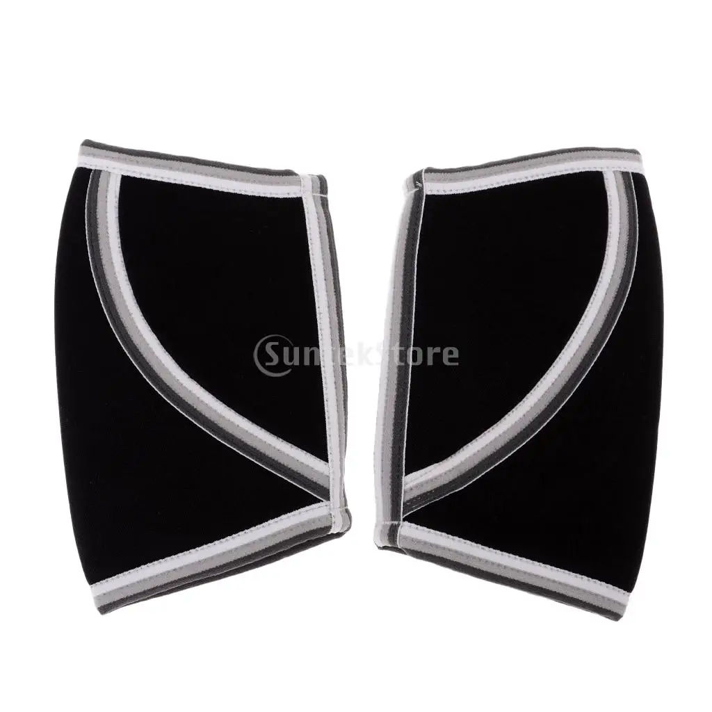 1 Pair Men Women 5MM Neoprene Elbow Support Elbow Sleeves Guard Protector for Weightlifting Basketball Tennis Fitness S-XXL