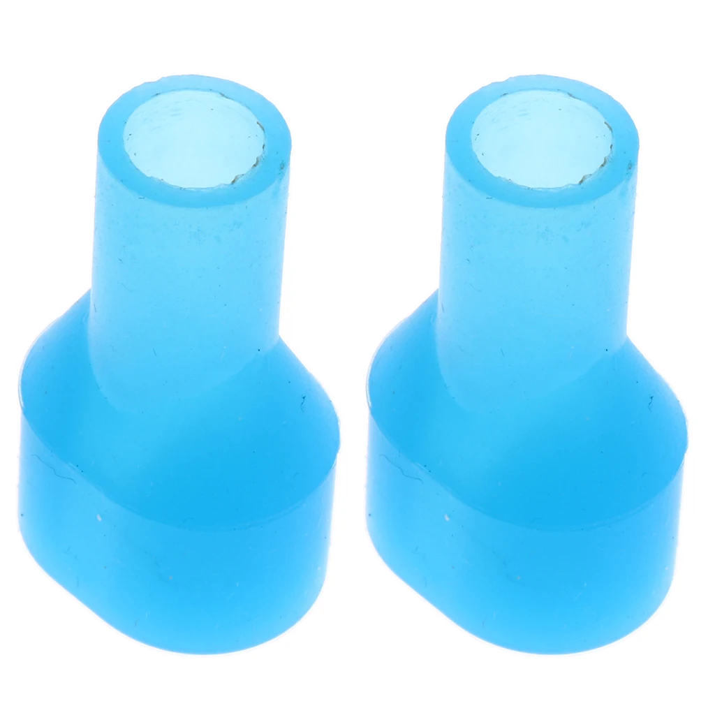 2 Pieces Replacement Hydration Bite Valves Silicone Blue For Camping