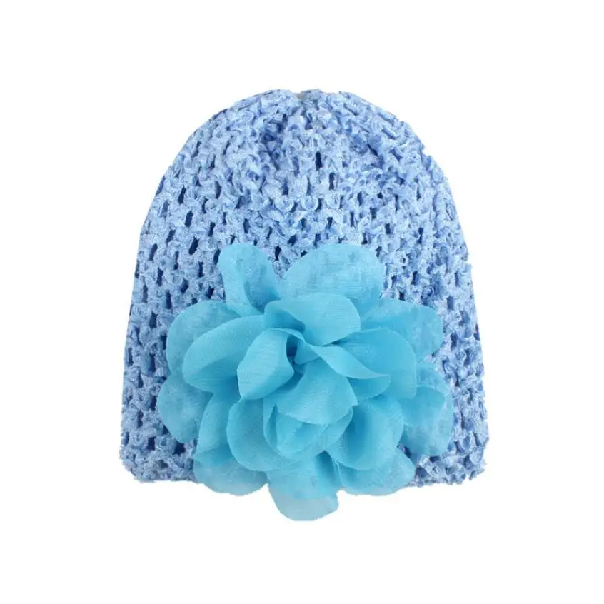 

BMF TELOTUNY Fashion Summer Toddlers Infant Baby Girl Flower Hollow Out Hat Headwear Hat Apr3 Drop Ship