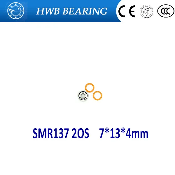 

1PC 7X13X4mm SMR137 2OS CB ABEC7 Stainless Steel Hybrid Ceramic Bearings/Fishing Reel Bearings SMR137C 2OS SMR137-2RS