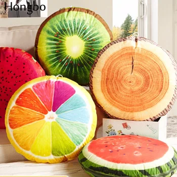 

Hongbo 1 Pcs 3D Fruit Blanket Creative Pillow Cushion Quilt Home Decor Car Sofa Seat Travel Bed Picnic Pillow Baby Sleeping